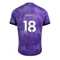 Liverpool Cody Gakpo #18 Replica Third Shirt 2023-24 Short Sleeve